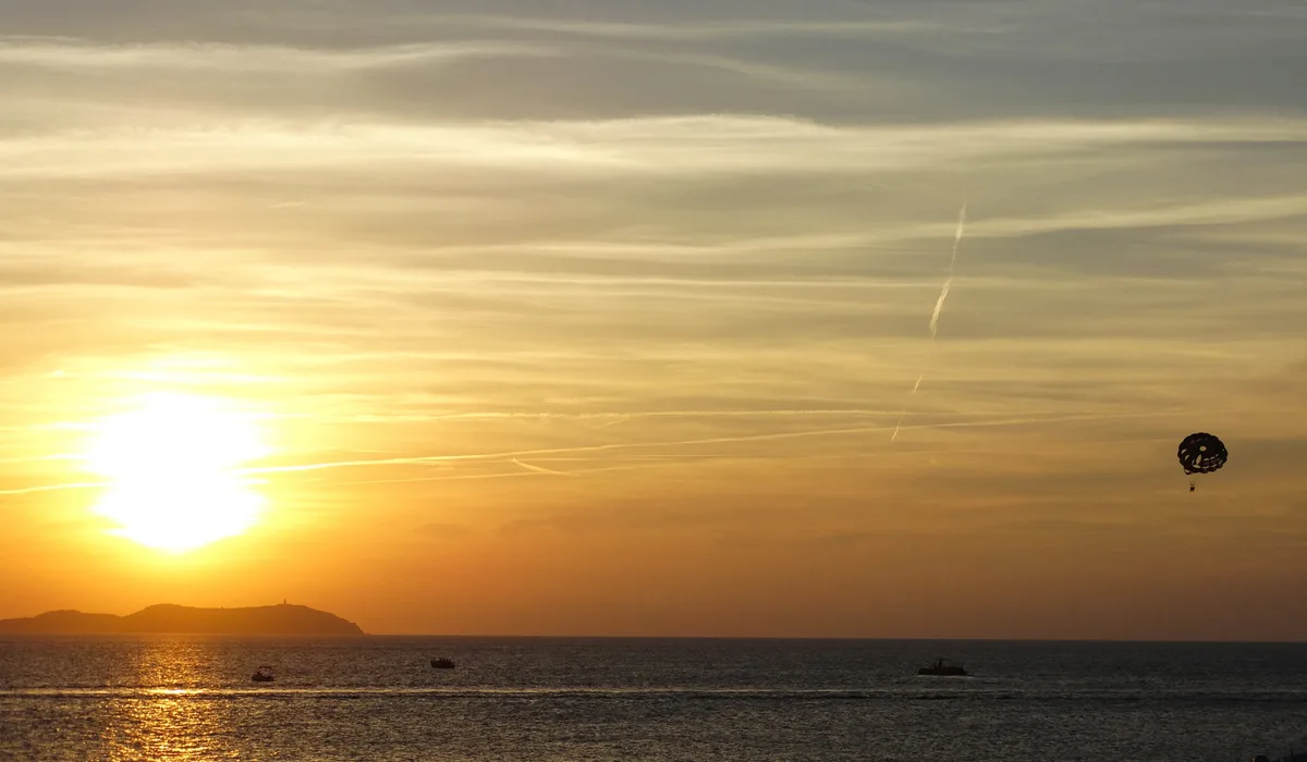 Gracioneta Beach, Sant Antoni de Portmany, Balearic Islands, Spain — 4