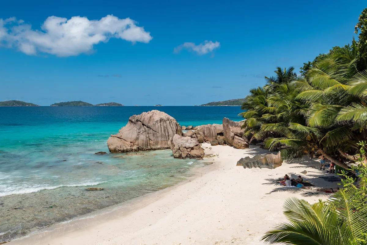 Spiaggia di Anse Patates, La Digue, Seychelles Inner Islands, Seychelles — 4