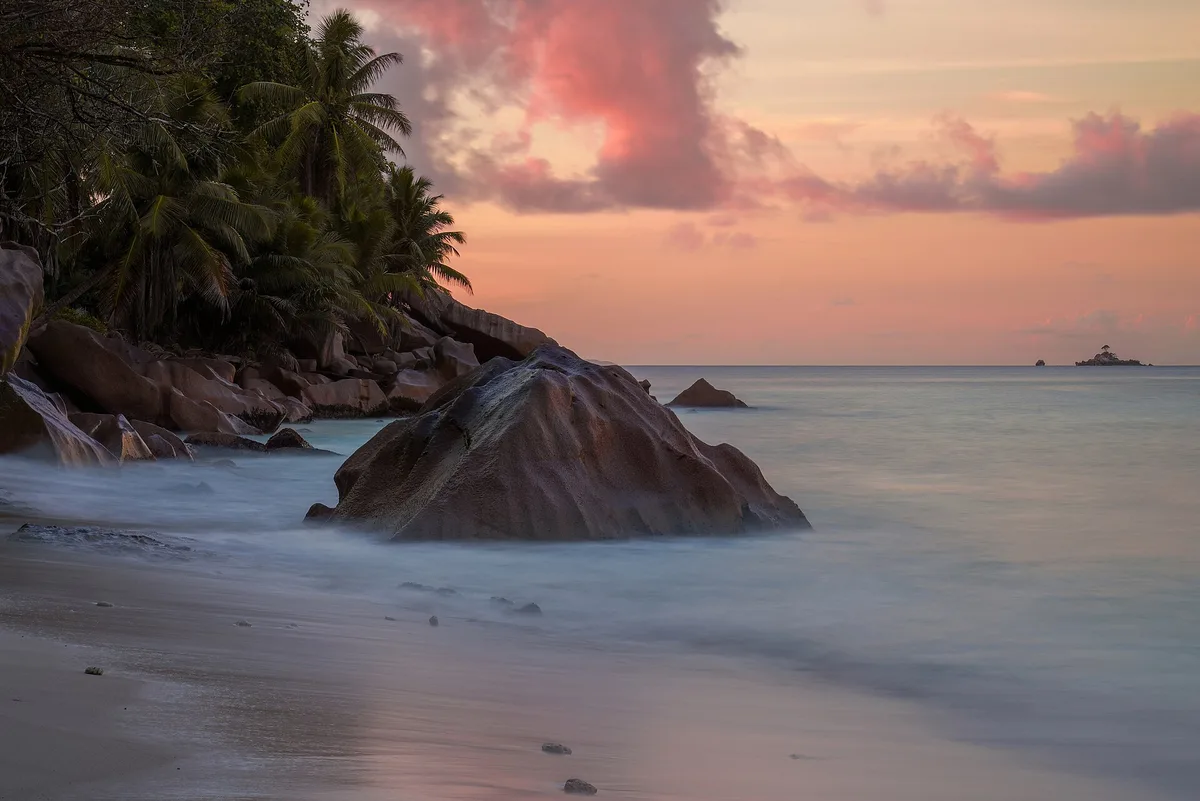 Spiaggia di Anse Patates, La Digue, Seychelles Inner Islands, Seychelles — 3