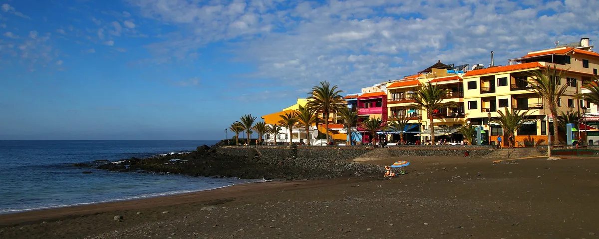 La Calera Beach, Valle Gran Rey, Canary Islands, Spain