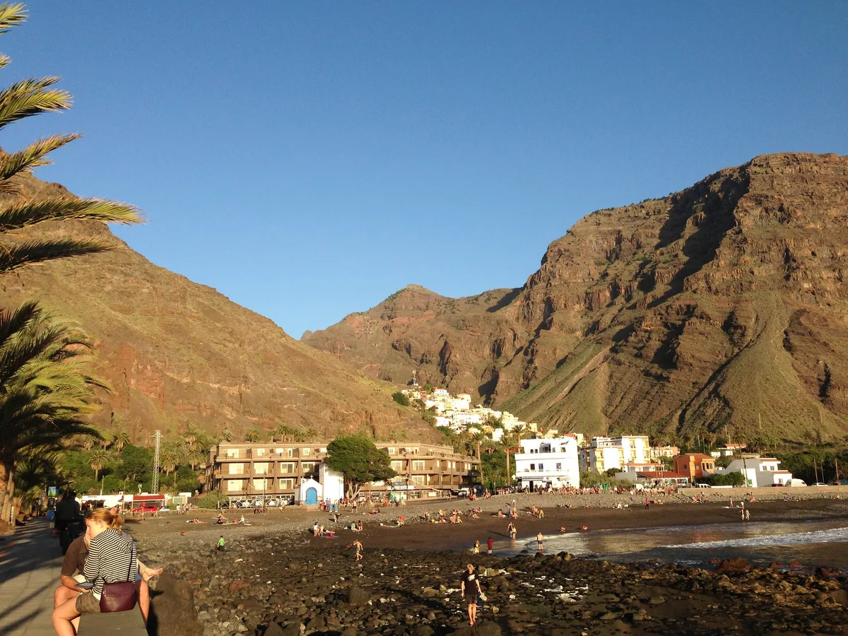La Calera Beach, Valle Gran Rey, Canary Islands, Spain — 6