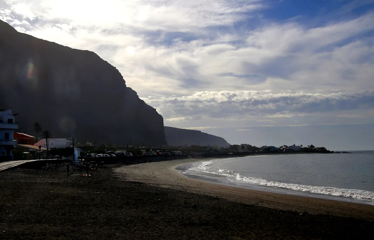 La Calera Beach, Valle Gran Rey, Canary Islands, Spain — 3