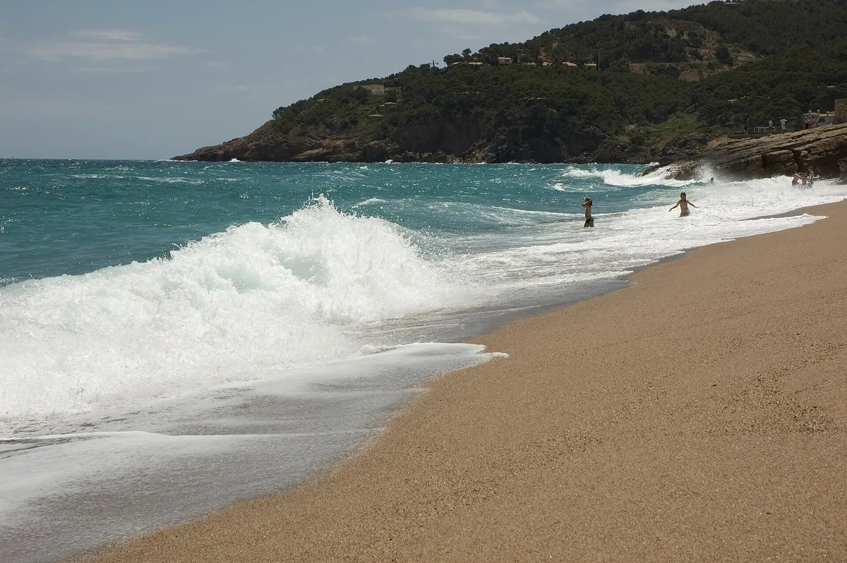 Racó-Strand, Begur, Catalonia, Spanien — 3