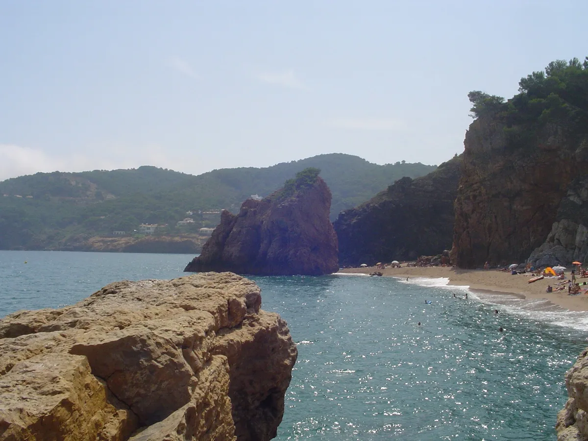 Racó-Strand, Begur, Catalonia, Spanien — 4