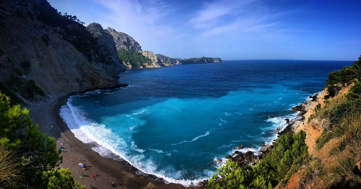 Coll Baix Beach, Alcúdia, Balearic Islands, Spain