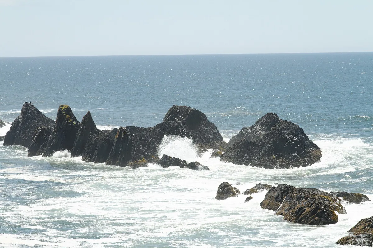 Plage de Seal Rock, Seal Rock, Pacific Northwest, États-Unis — 2