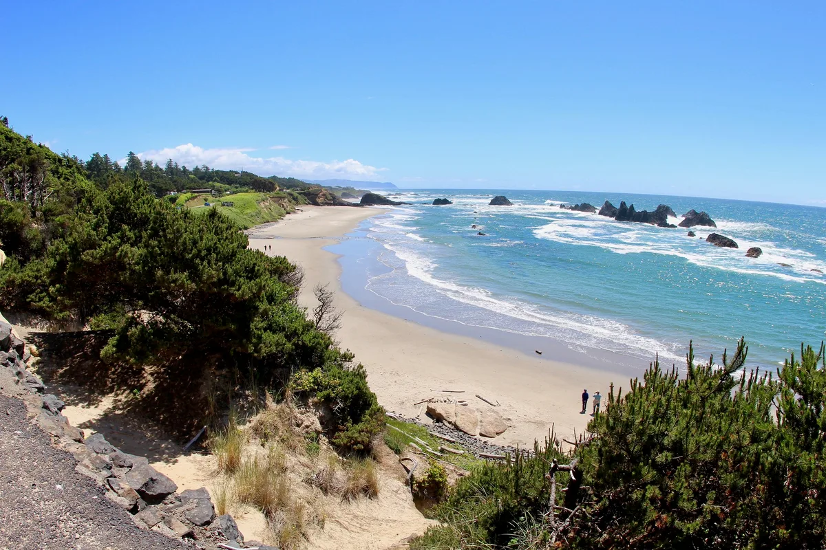 Plage de Seal Rock, Seal Rock, Pacific Northwest, États-Unis — 5