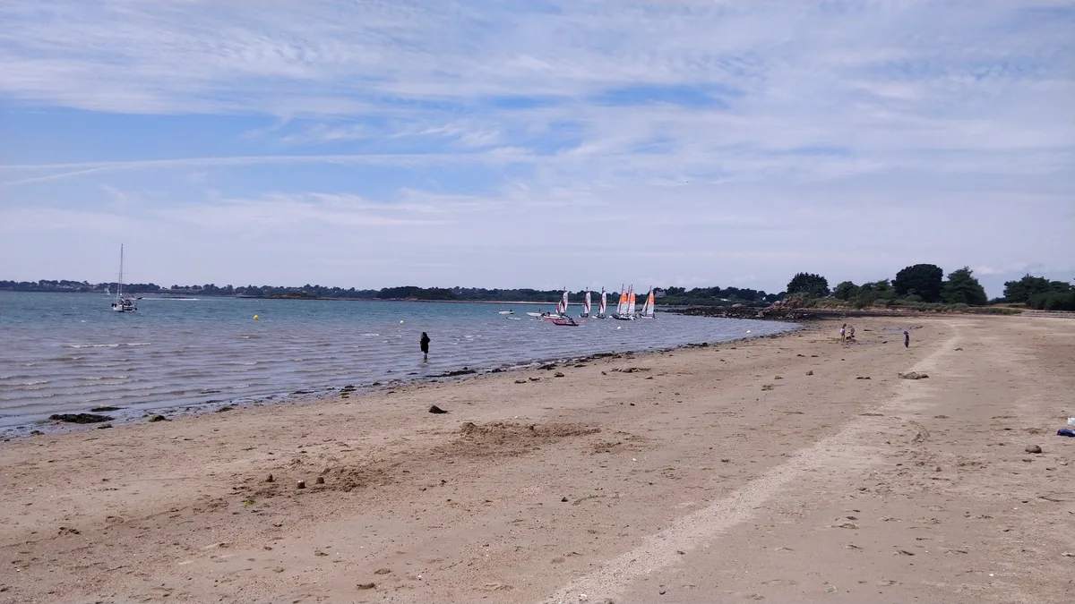 Beach BROUHEL, Île-d'Arz, Bretagne, France — 2