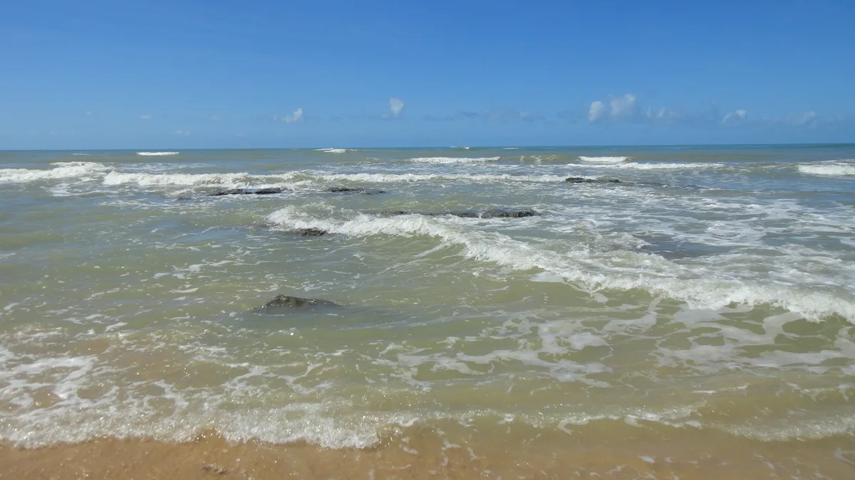 Playa de Porto Seguro, Porto Seguro, Brazilian Atlantic, Brasil — 5