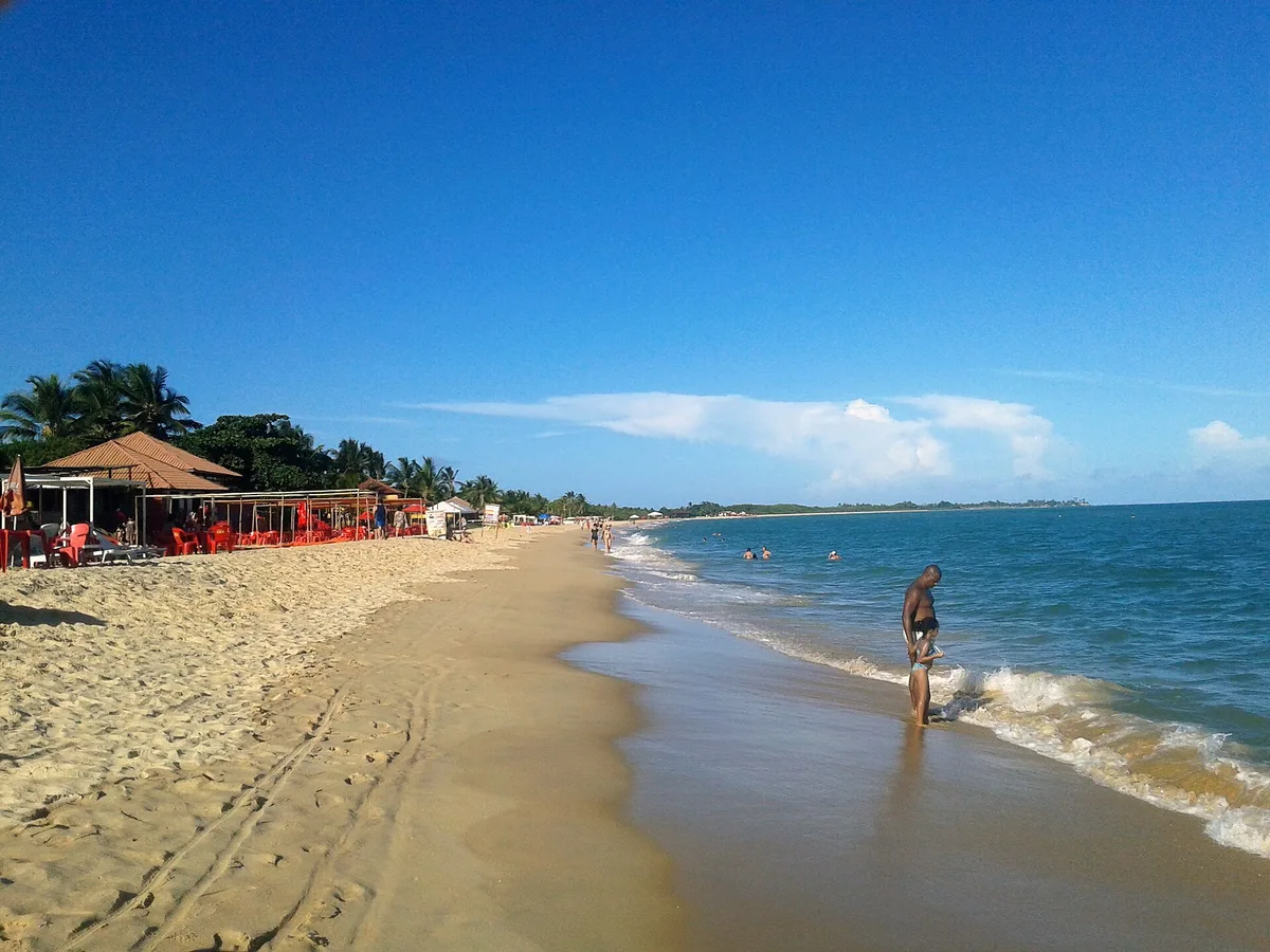 Playa de Porto Seguro, Porto Seguro, Brazilian Atlantic, Brasil — 6