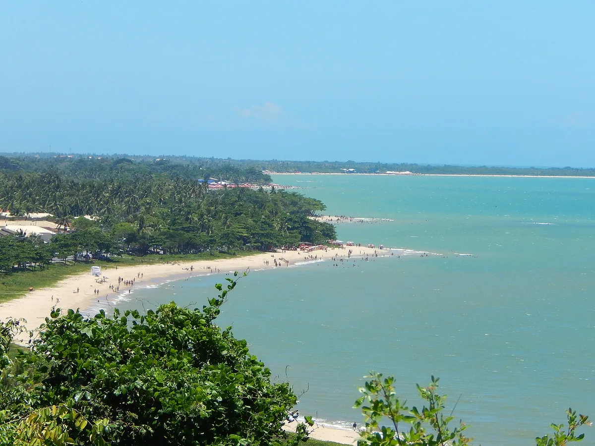 Playa de Porto Seguro, Porto Seguro, Brazilian Atlantic, Brasil — 3