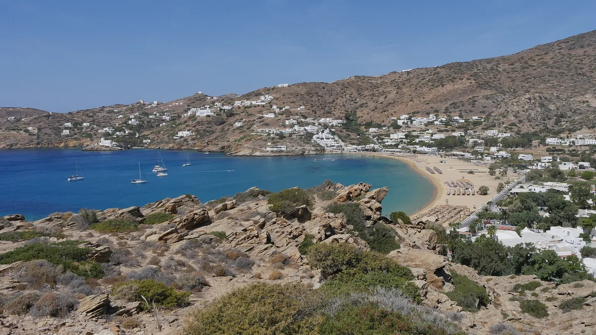 Mylopotas Beach, Ios, Cyclades, Greece — 2