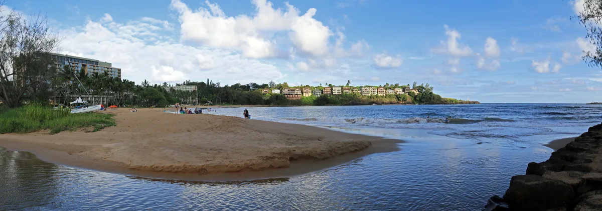 Playa de Kalapaki, Lihue, Hawaii, Estados Unidos — 2
