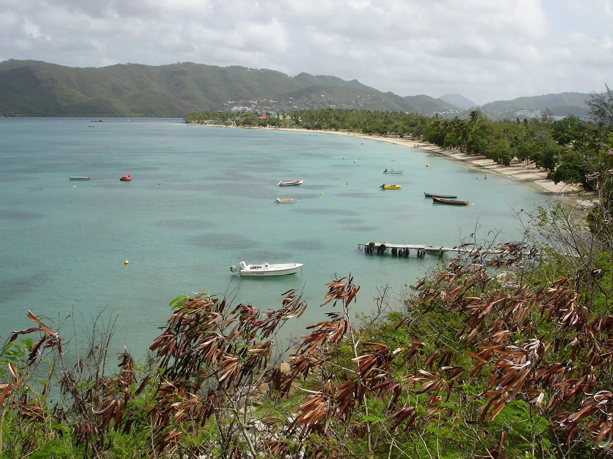 Pointe Marin Beach, Sainte-Anne, Martinique, France — 4