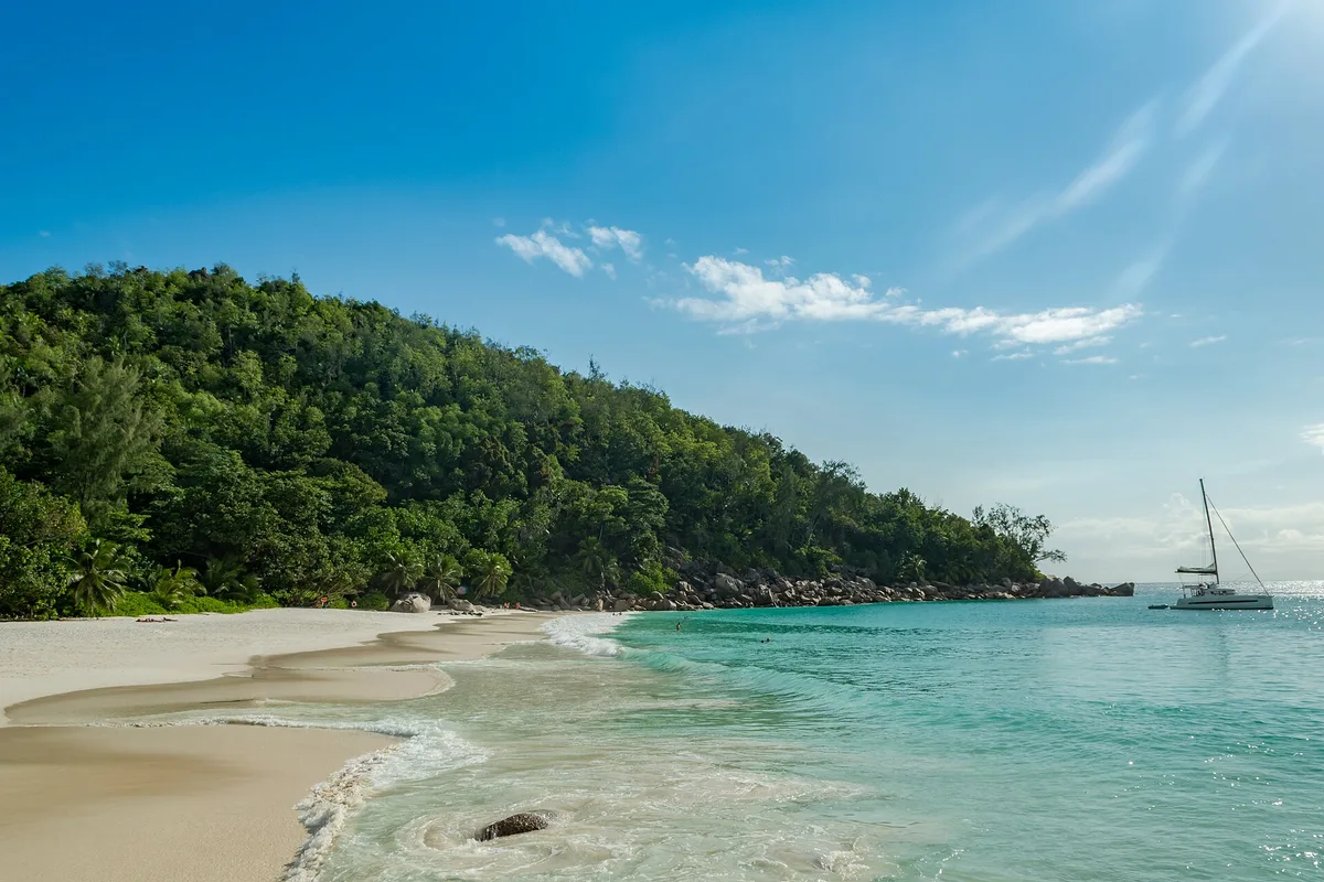 Anse Georgette Beach, Grand'Anse Praslin, Seychelles Inner Islands, Seychelles — 4