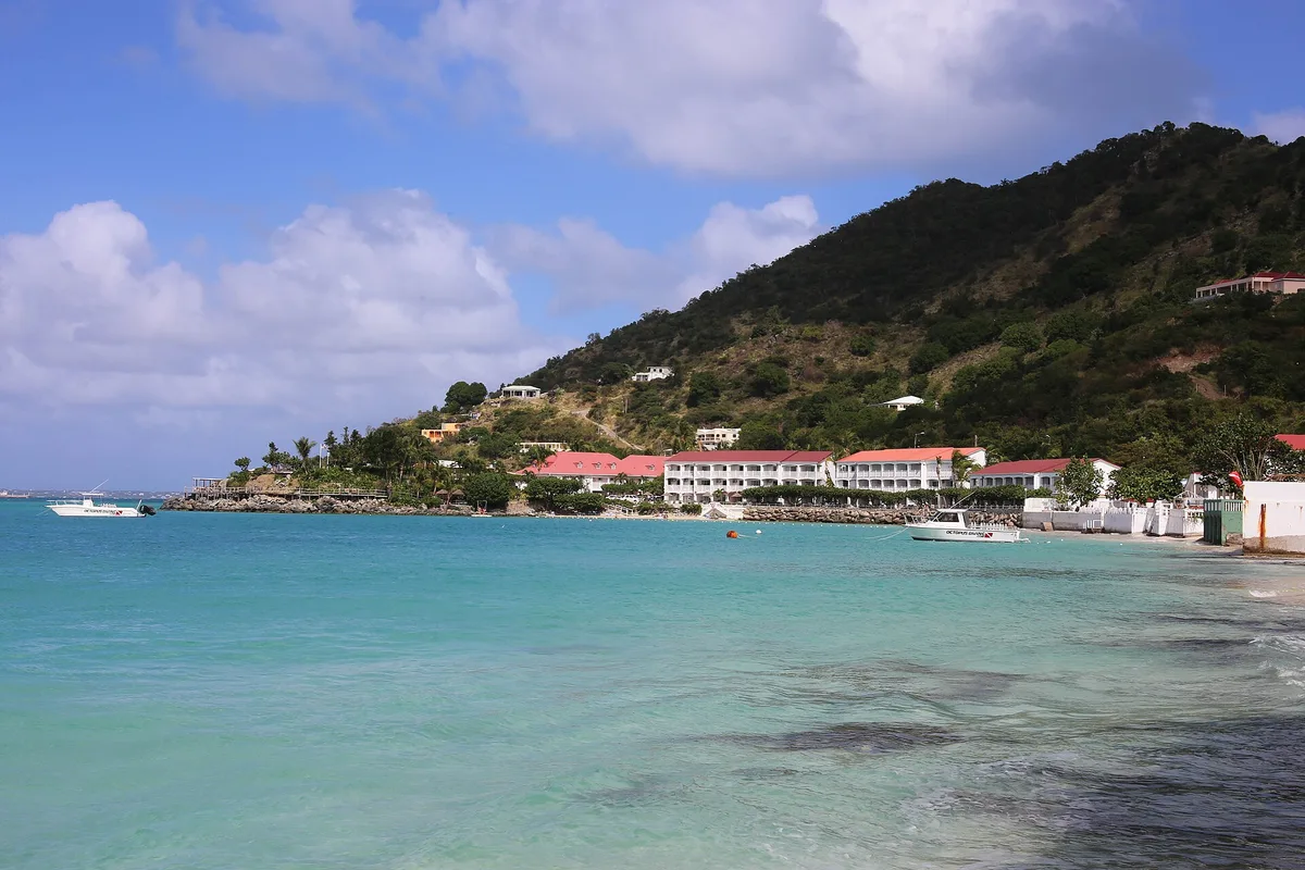 Petite Plage Beach, Collectivity of Saint Martin, French Caribbean, France — 4