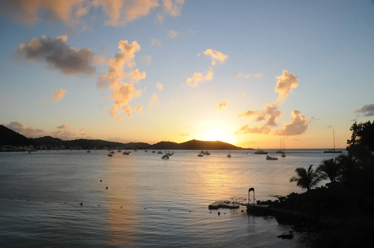 Petite Plage Beach, Collectivity of Saint Martin, French Caribbean, France — 2
