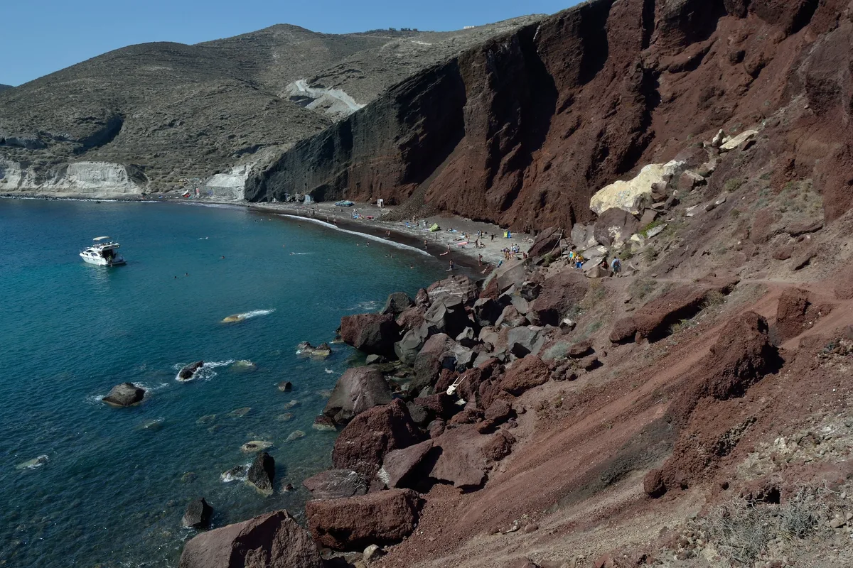 Red Beach, Cyclades, Greece — 3