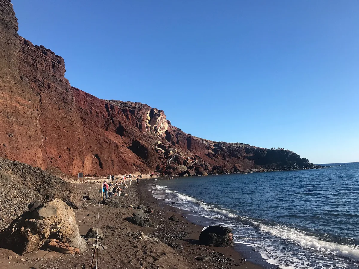 Red Beach, Cyclades, Greece — 6