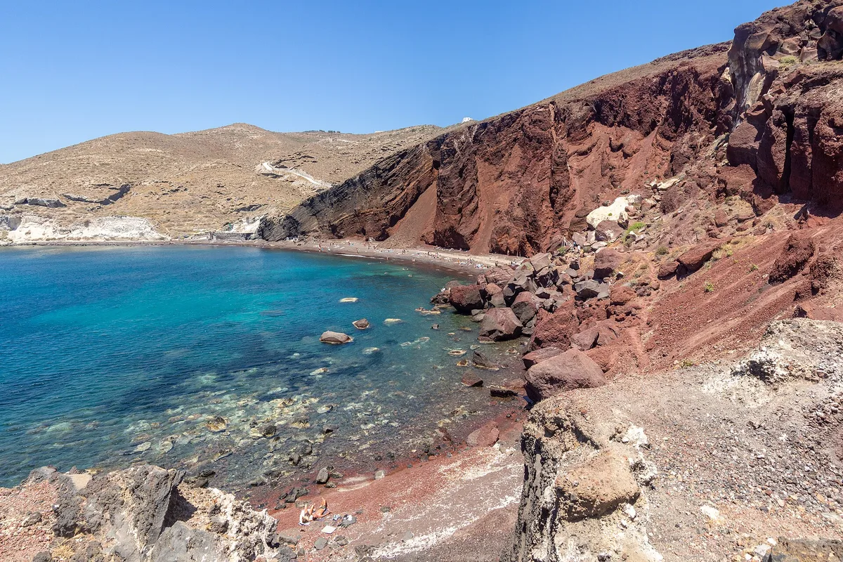 Red Beach, Cyclades, Greece
