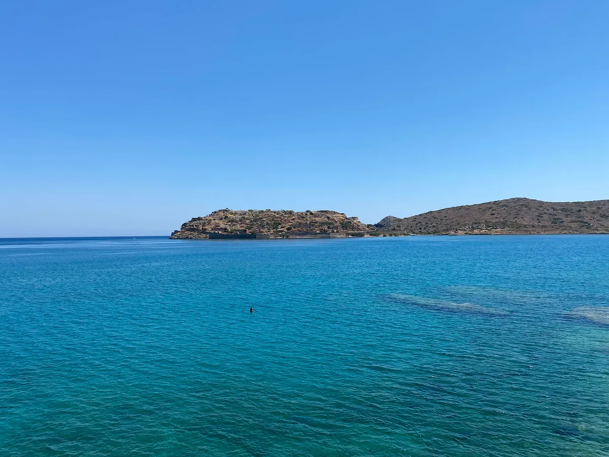 Plaka Beach, Agios Nikolaos, Crete, Greece — 2