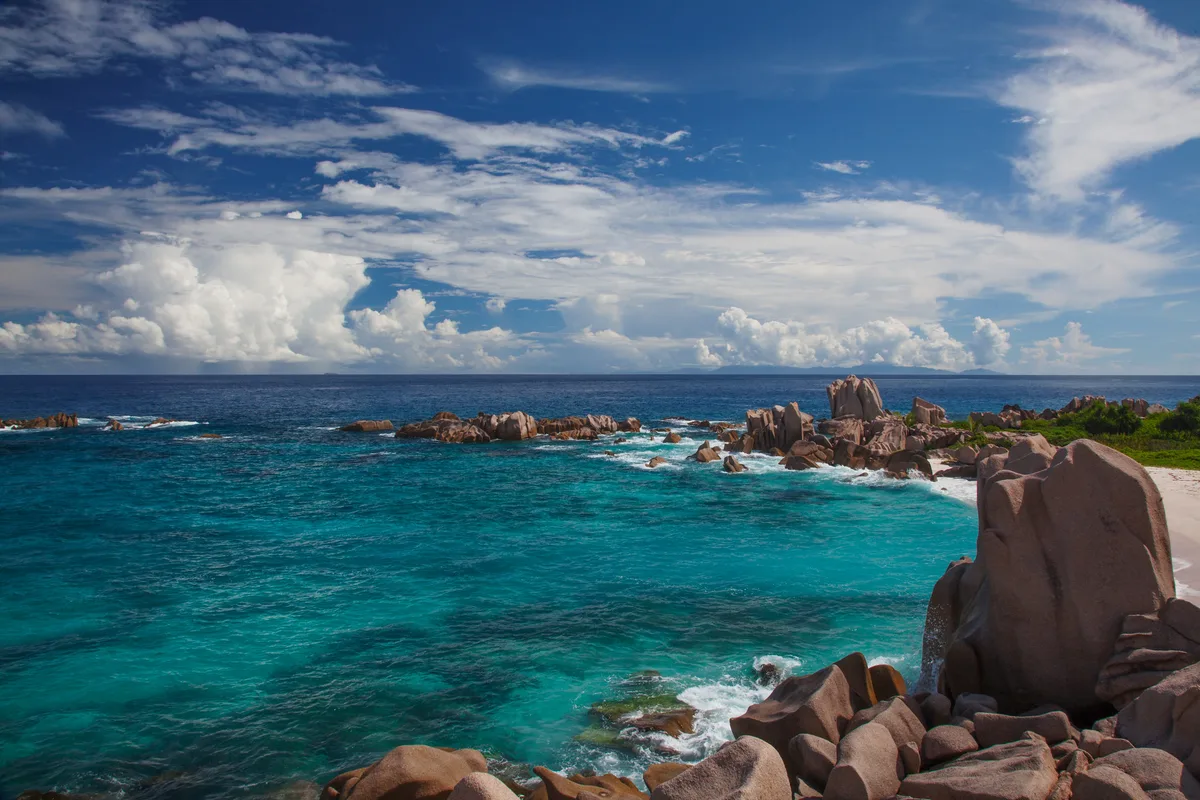 Anse Marron Beach, La Digue, Seychelles Inner Islands, Seychelles — 3