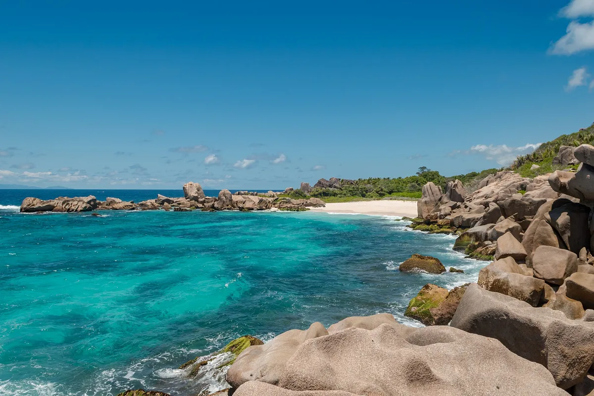 Anse Marron Beach, La Digue, Seychelles Inner Islands, Seychelles — 2