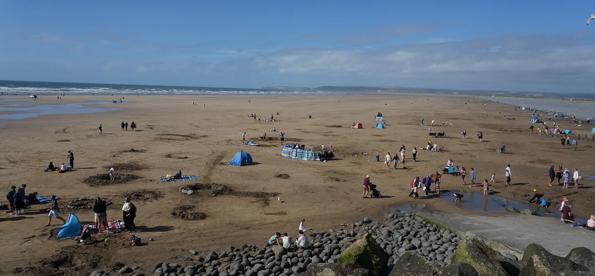 Westward Ho! Beach, Westward Ho!, British Coast, United Kingdom — 5