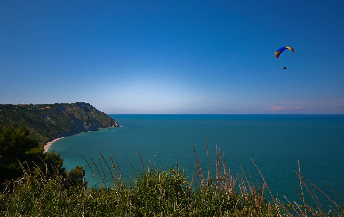 Mezzavalle Beach, Ancona, Marche, Italy