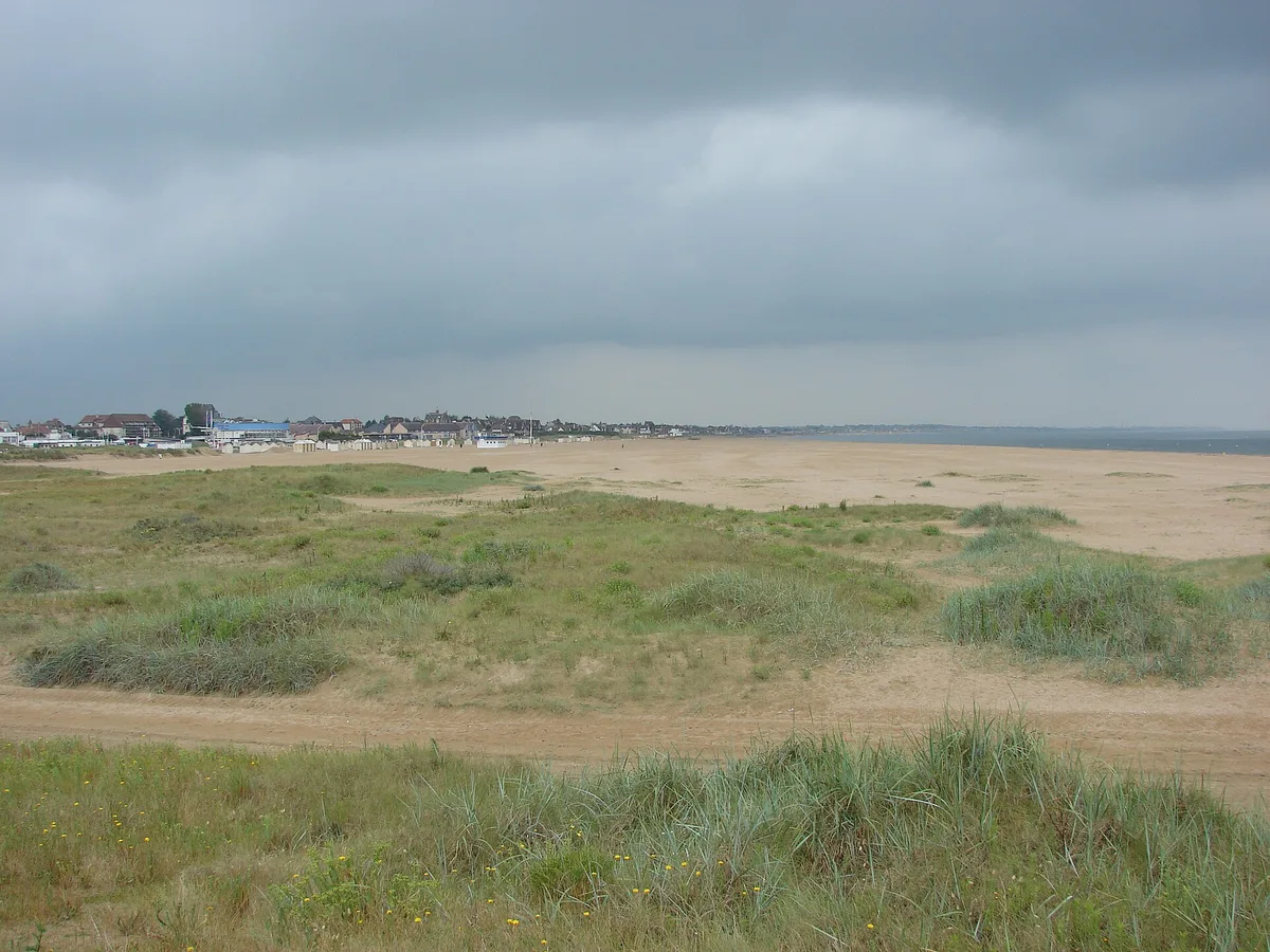 Riva Bella-Strand, Ouistreham, Normandy, Frankreich — 2