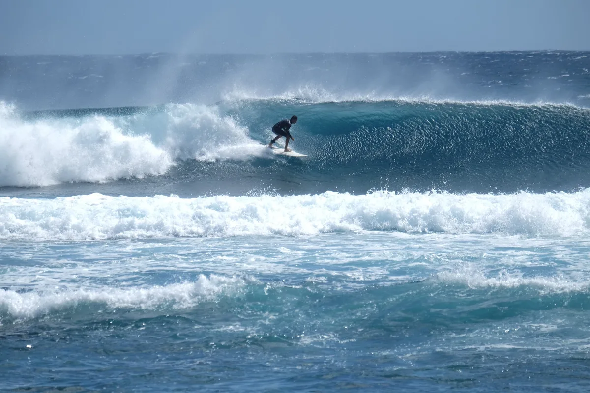 Saint-Leu Beach, Saint-Leu, Réunion, France — 2