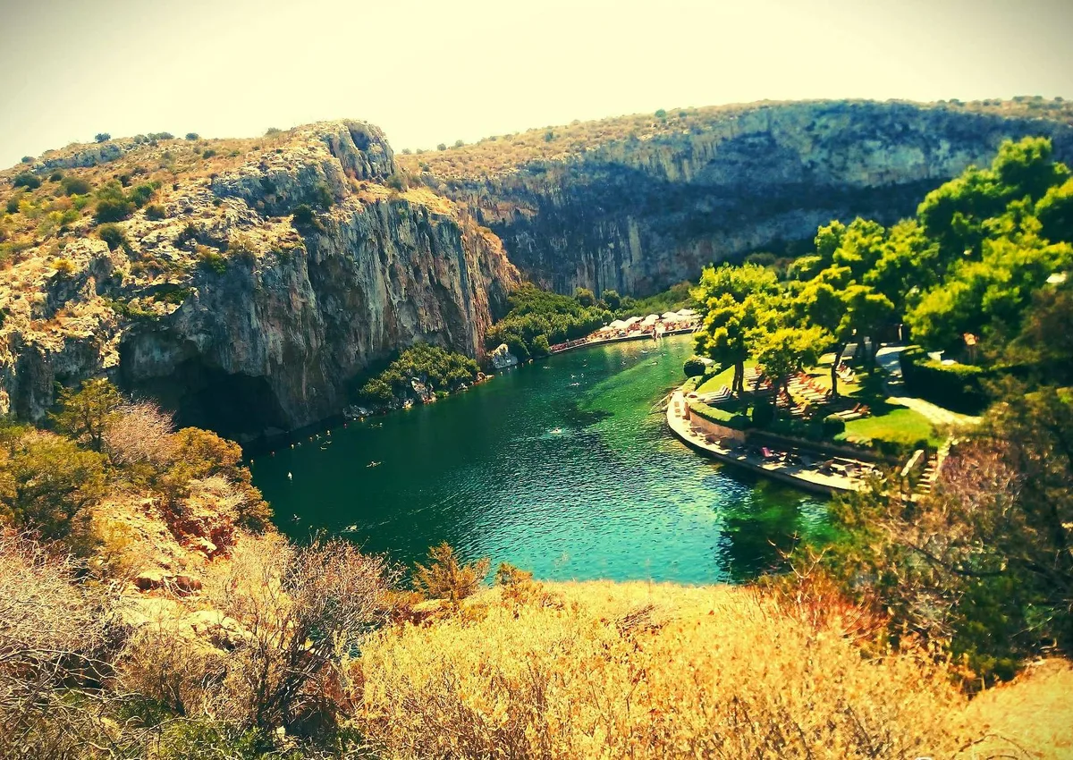 Vouliagmeni Lake, Attica, Greece