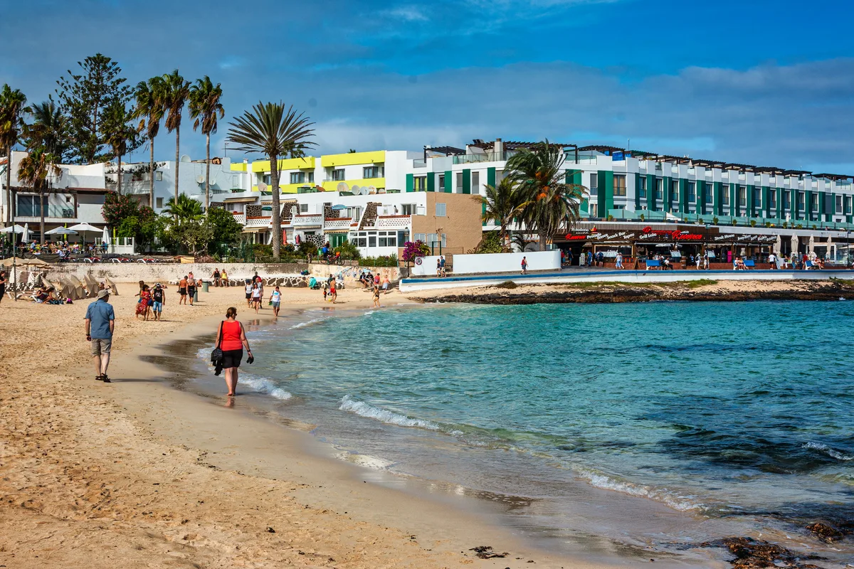Corralejo Beach, La Oliva, Canary Islands, Spain — 2