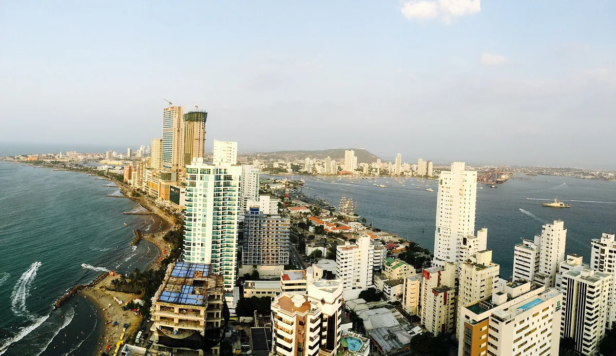 Bocagrande Beach, Cartagena de Indias, Colombian Caribbean, Colombia — 3