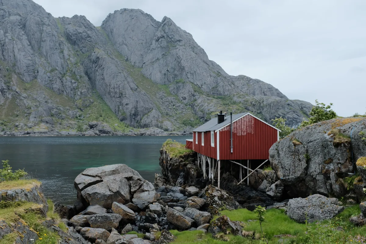 Nusfjord Beach, Flakstad, Norwegian Sea, Norway — 6