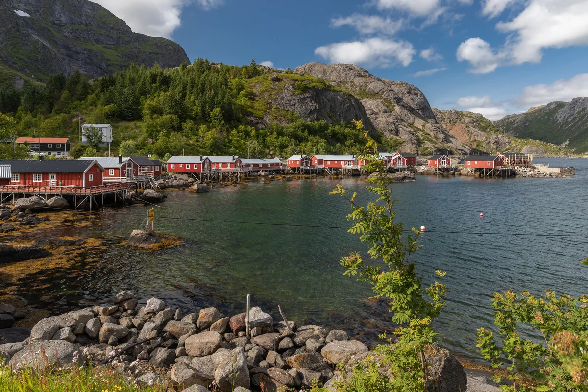 Nusfjord Beach, Flakstad, Norwegian Sea, Norway — 4