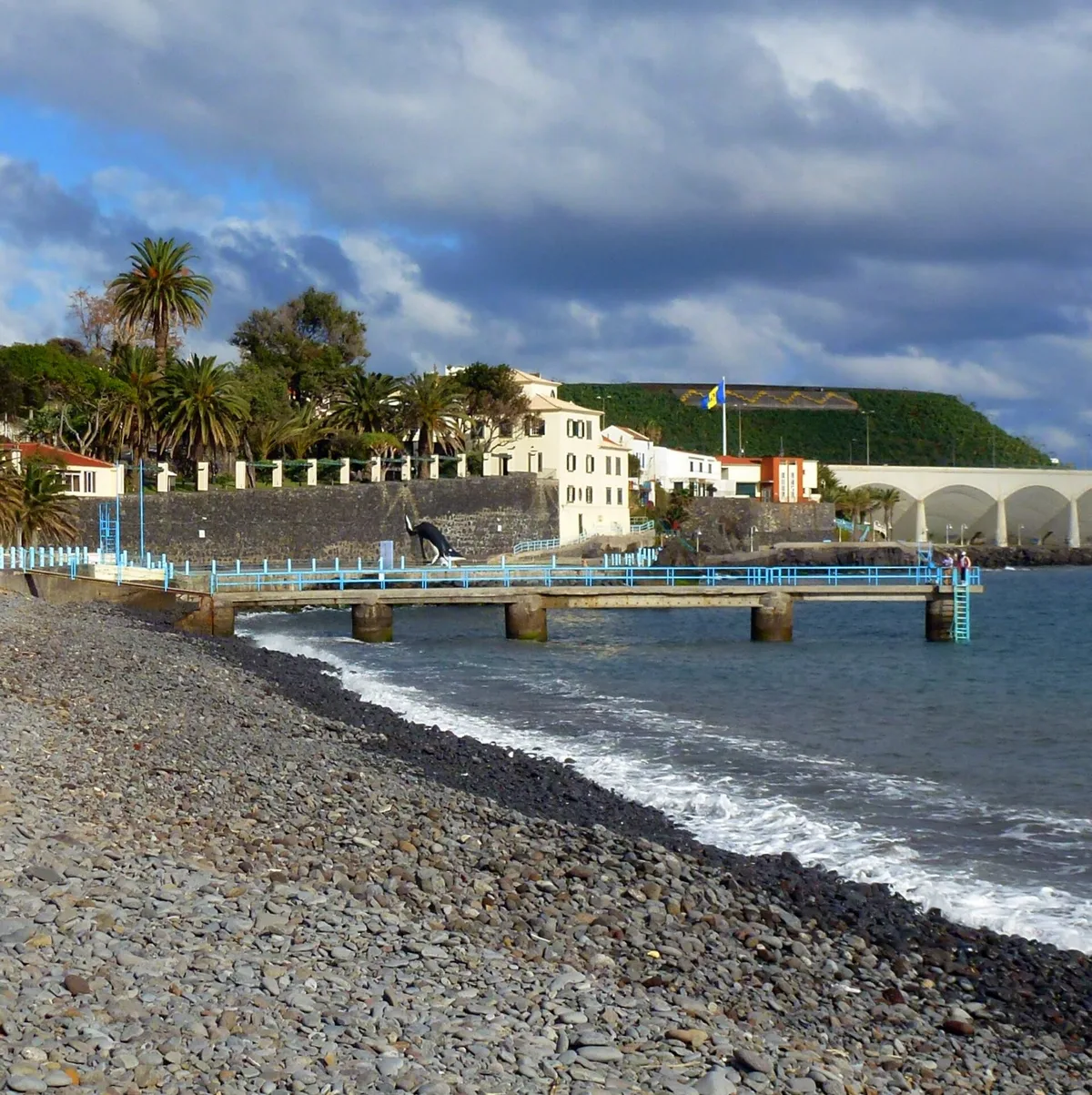 Santa Cruz Beach, Santa Cruz, Madeira Archipelago, Portugal