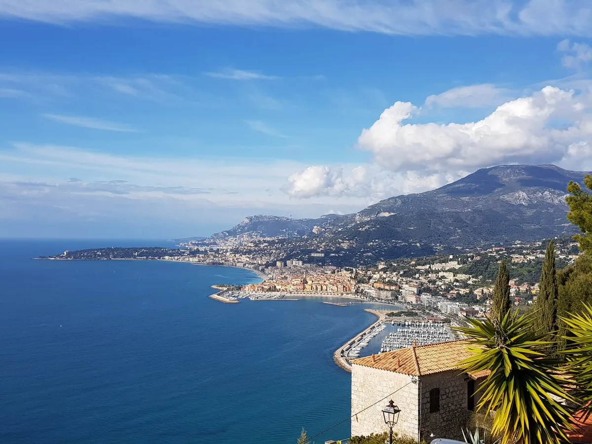 Menton Beach, Menton, French Riviera, France — 3