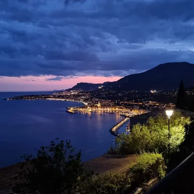 Menton Beach, Menton, French Riviera, France — 4