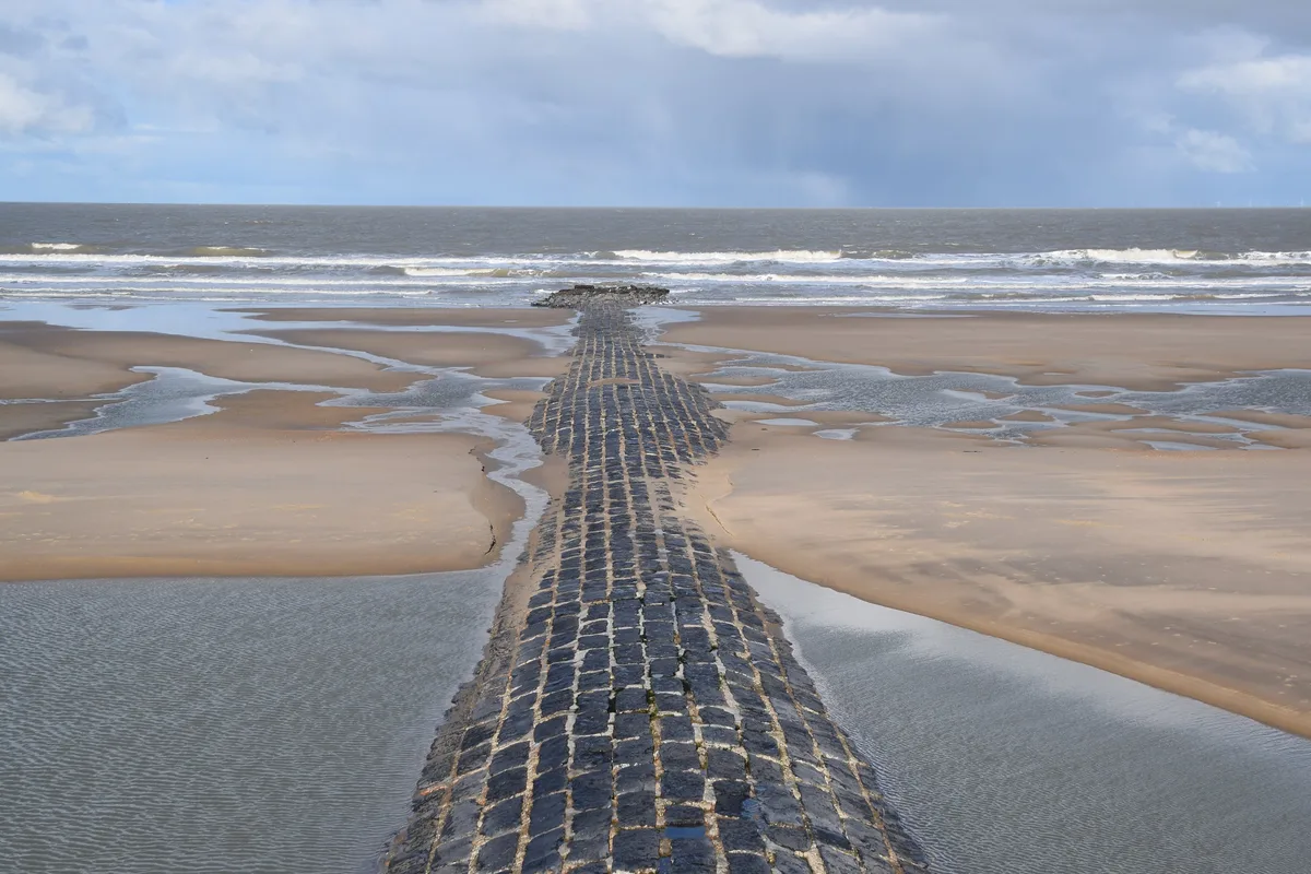 Wenduine Beach, De Haan, North Sea Coast, Belgium