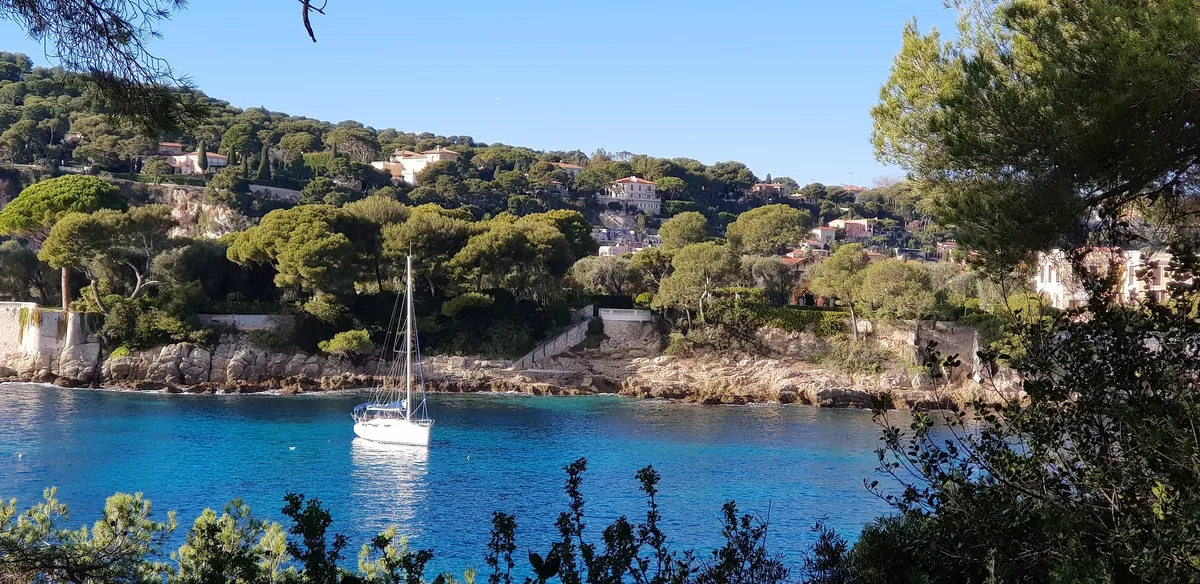 Fossettes Beach, Saint-Jean-Cap-Ferrat, Provence-Alpes-Côte d'Azur, France — 2