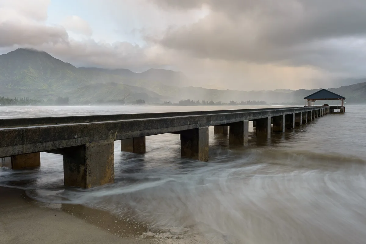 Playa de Hanalei Bay, Hanalei, Hawaii, Estados Unidos — 3
