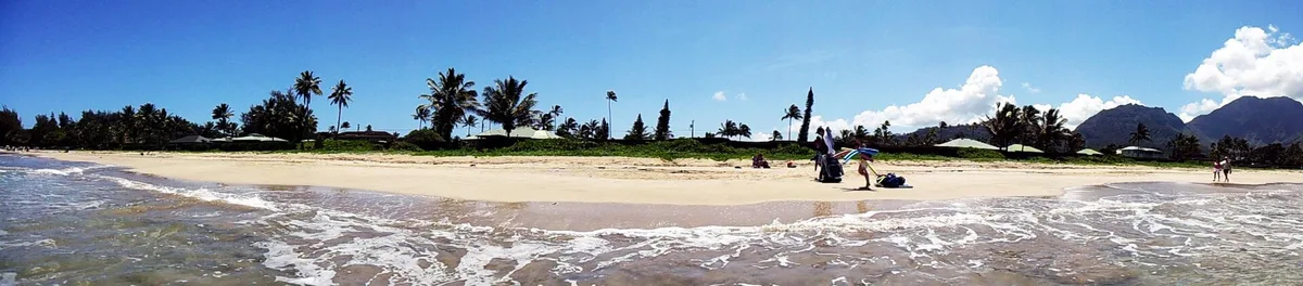 Playa de Hanalei Bay, Hanalei, Hawaii, Estados Unidos