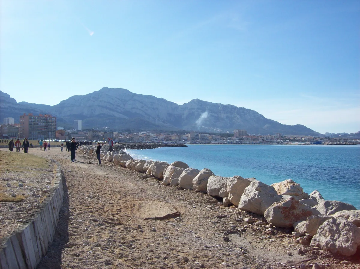 Pointe Rouge Beach, Marseille, Provence-Alpes-Côte d'Azur, France — 4