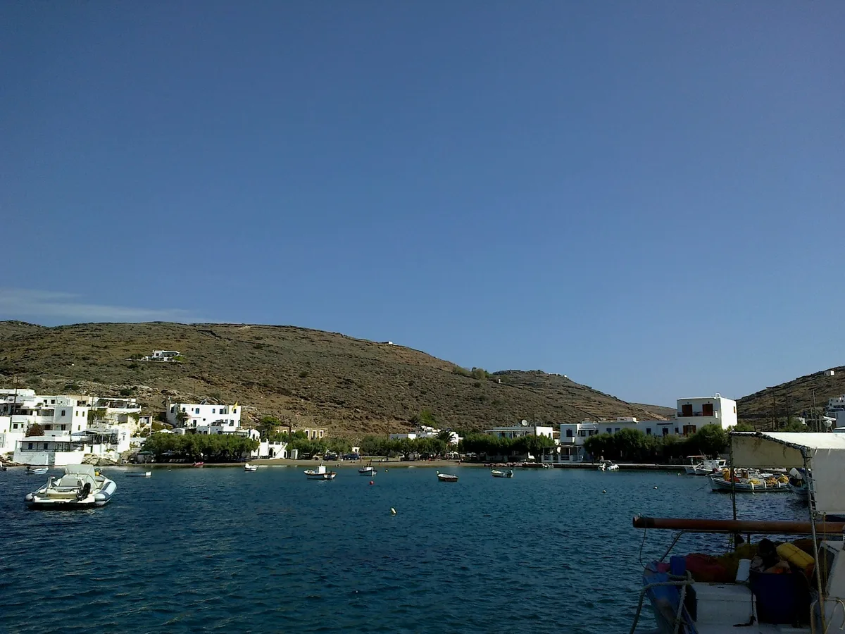Faros-Strand, Apollonia, Cyclades, Griechenland — 2