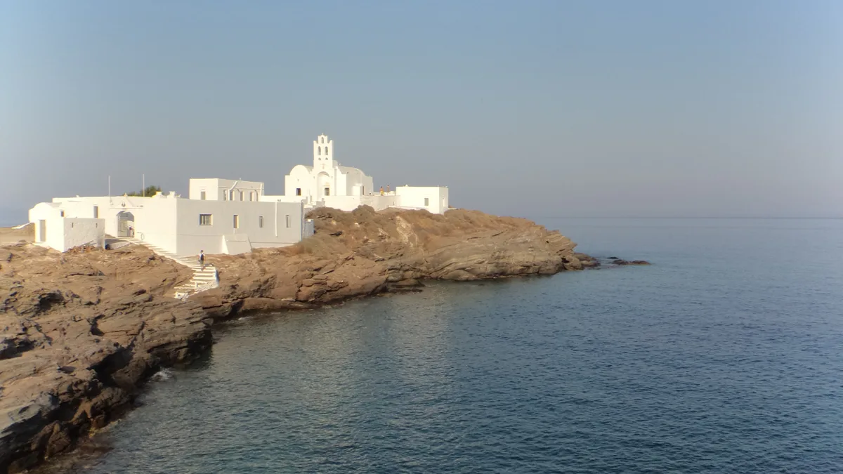 Faros-Strand, Apollonia, Cyclades, Griechenland — 3