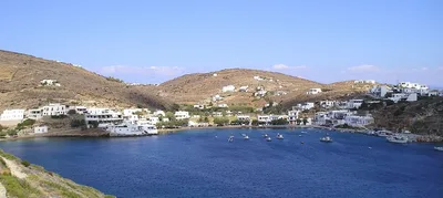 Faros-Strand, Apollonia, Cyclades, Griechenland — 4