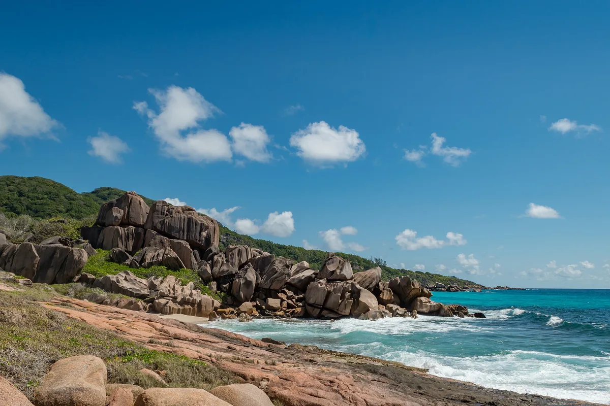 Grand Anse Beach, La Digue, Seychelles Inner Islands, Seychelles — 4