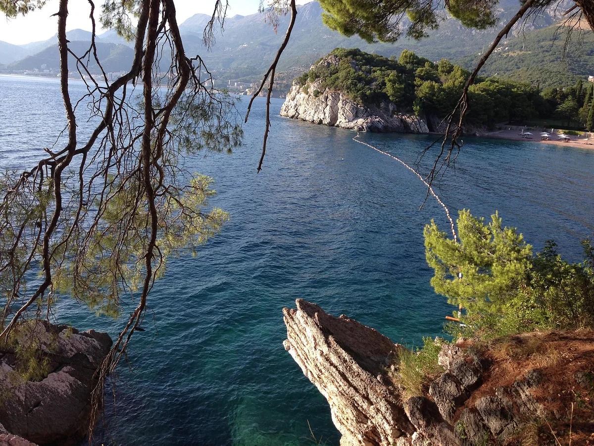 Miločer Beach, Budva, Adriatic Coast, Montenegro — 6