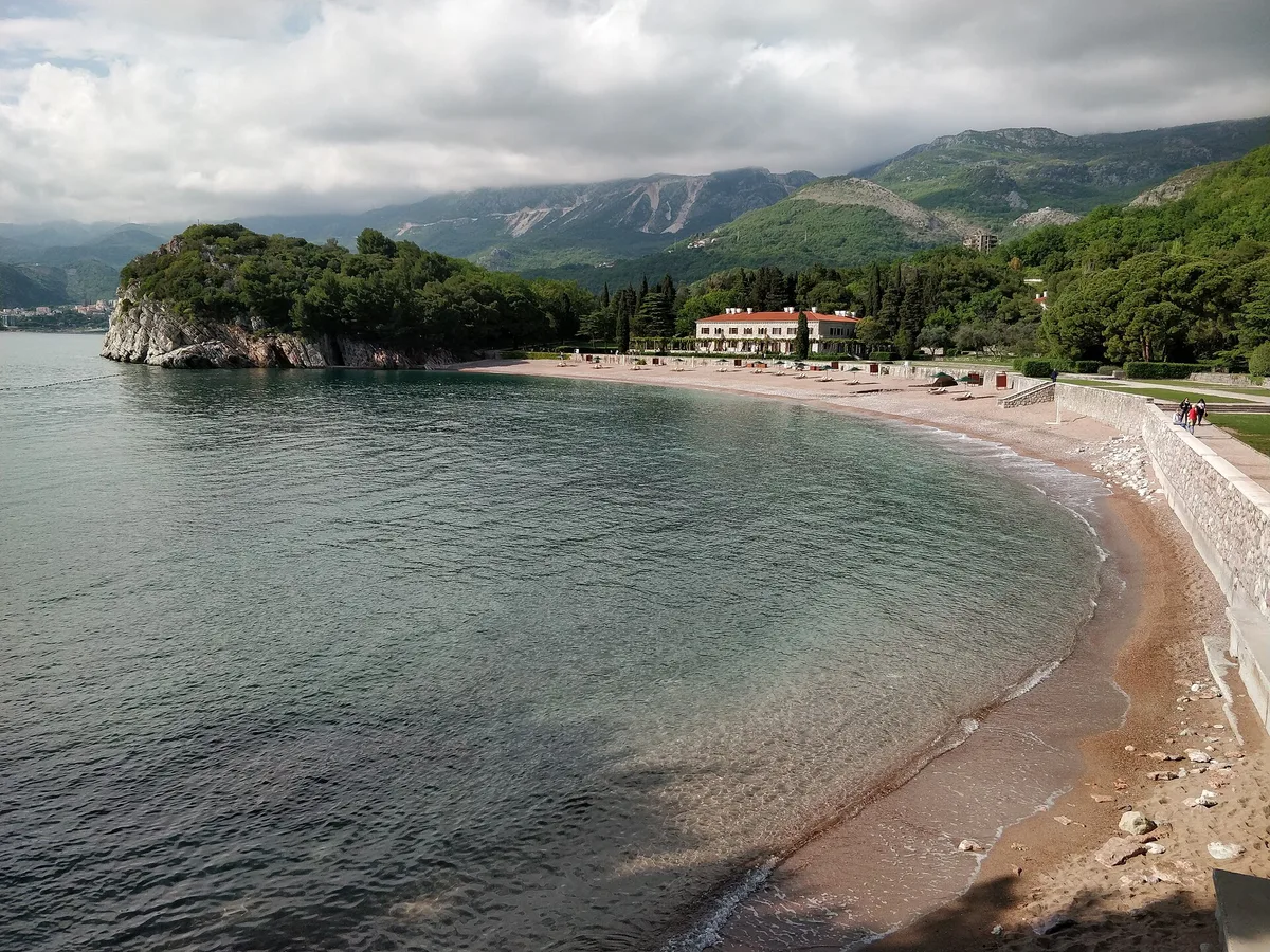 Miločer Beach, Budva, Adriatic Coast, Montenegro — 3